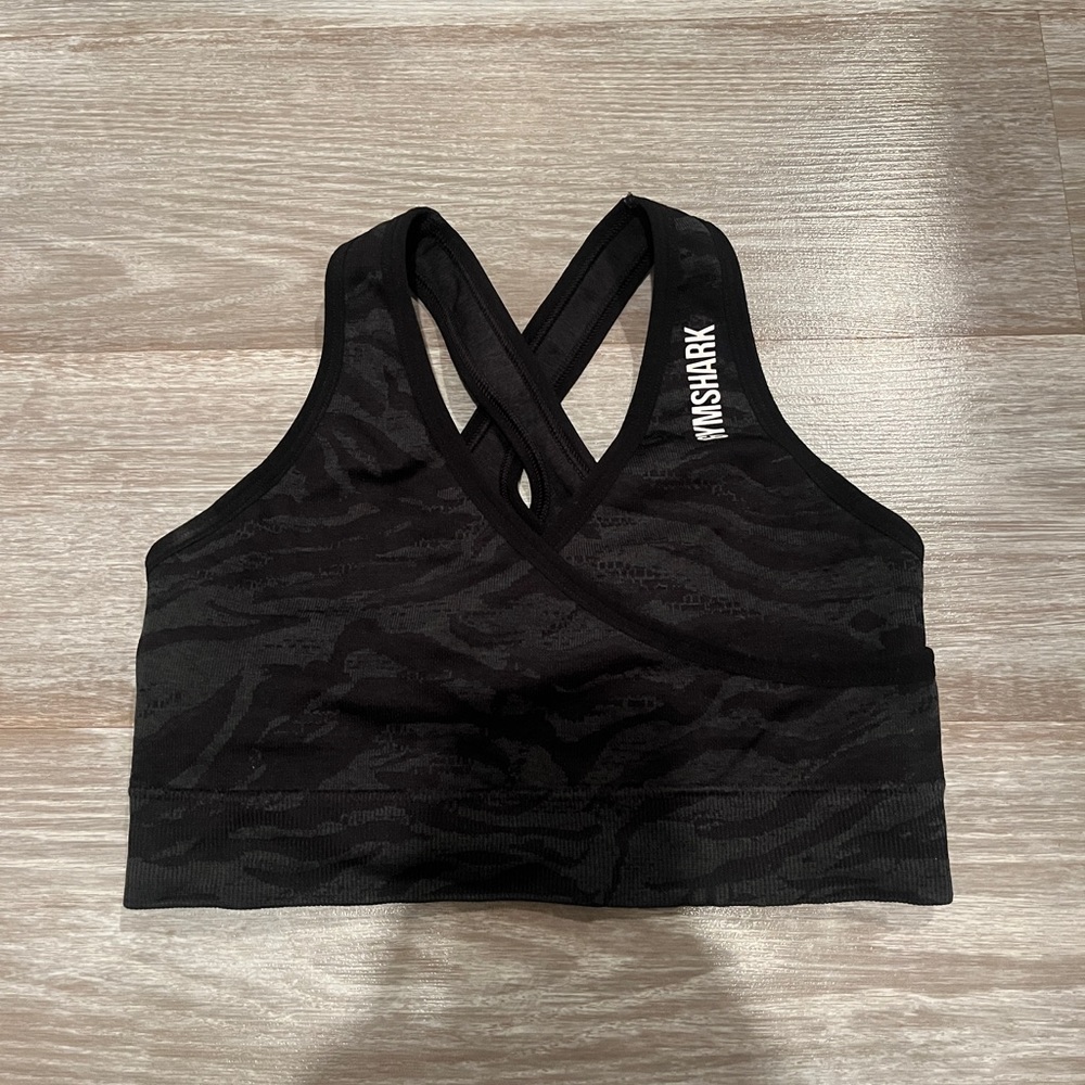 Gymshark printed medium support sports bra